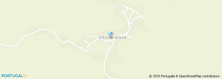 Mapa de Póvoa Nova