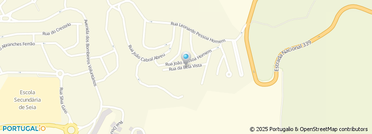 Mapa de Rua da Bela Vista