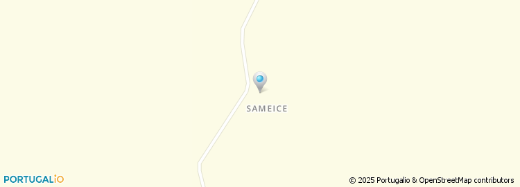 Mapa de Sameice