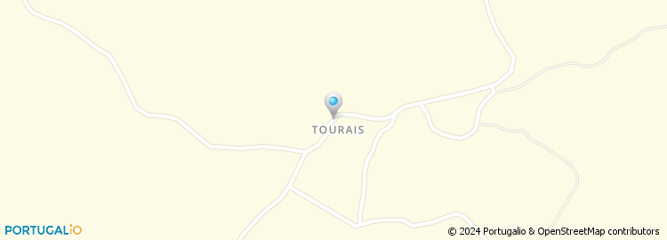 Mapa de Tourais