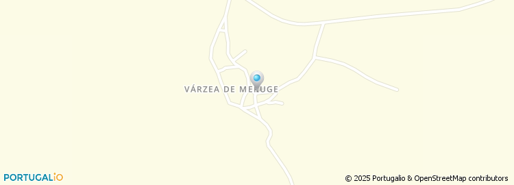 Mapa de Várzea de Meruge