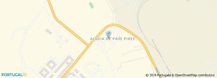 Mapa de Apartado 35, Aldeia de Paio Pires