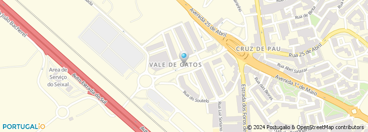 Mapa de Avenida Doutor Luís Sá