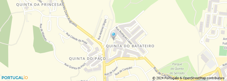 Mapa de Praceta António José Brandão