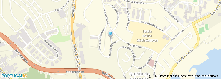 Mapa de Praceta do Alecrim
