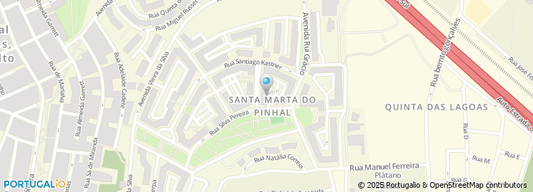 Mapa de Praceta Flaviano Rodrigues