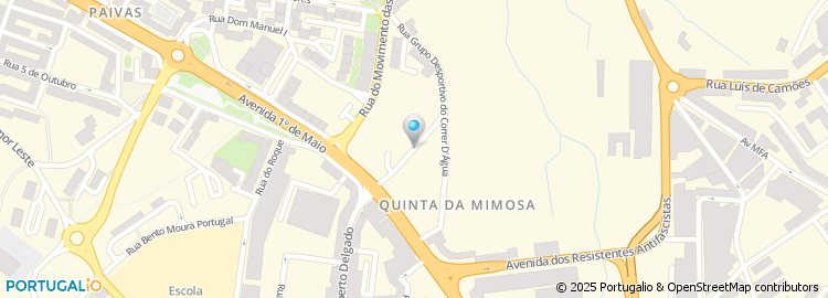 Mapa de Quinta da Mimosa