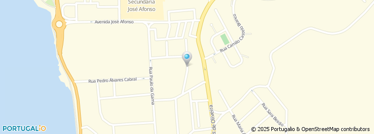 Mapa de Rua Adriano Correia de Oliveira