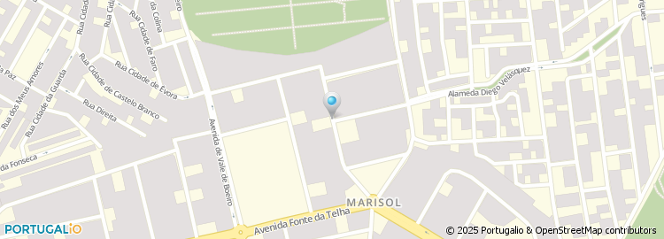 Mapa de Rua Amadeu de Sousa Cardoso