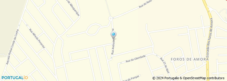 Mapa de Rua Andrade Caminha