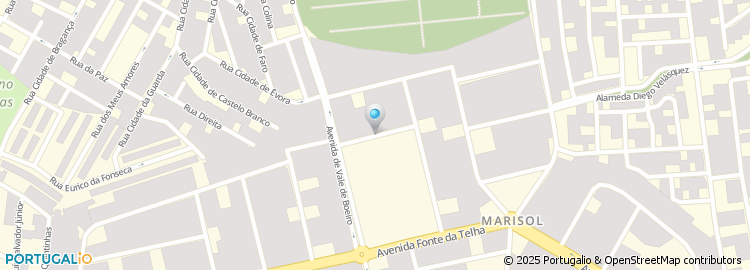 Mapa de Rua António Pedro