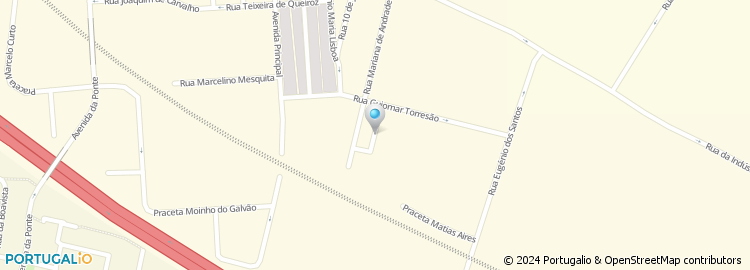 Mapa de Rua Aquiles Monteverde