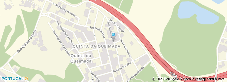 Mapa de Rua Beatriz Costa