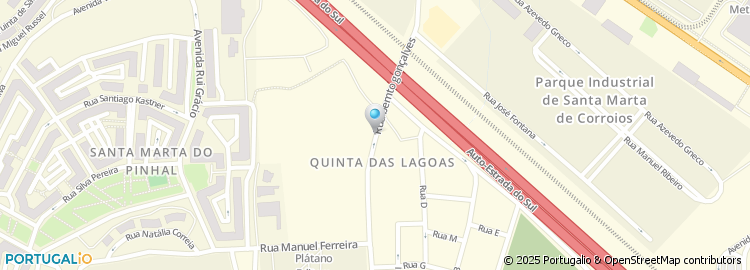 Mapa de Rua Bento Gonçalves