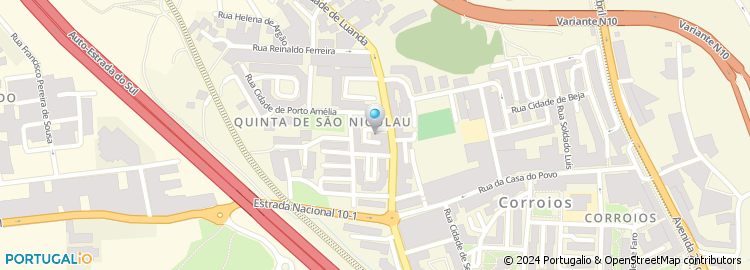 Mapa de Rua Cidade Carmona