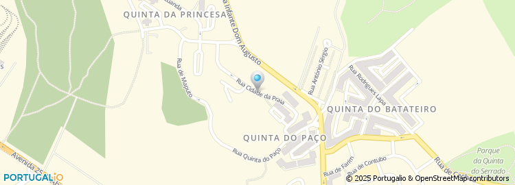 Mapa de Rua Cidade da Praia