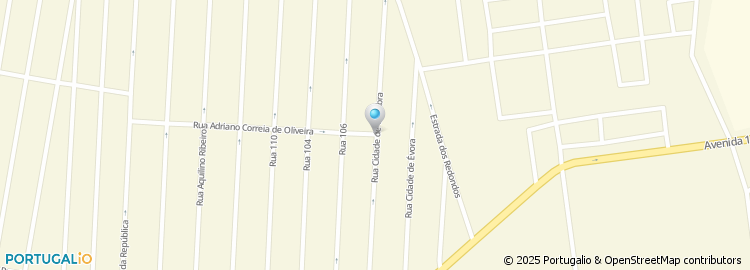 Mapa de Rua Cidade de Coimbra