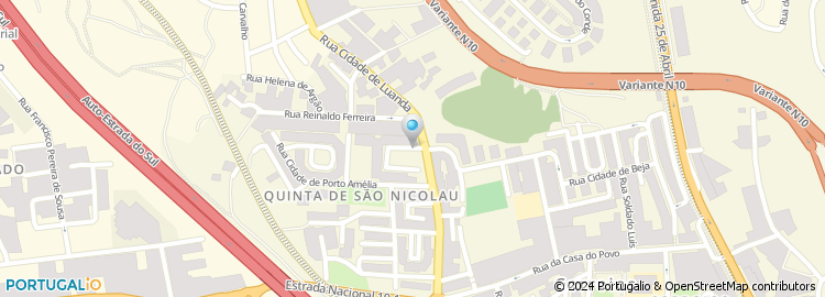 Mapa de Rua Cidade de João Belo