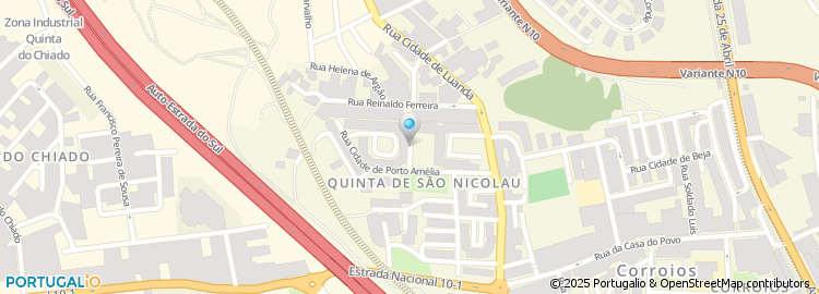 Mapa de Rua Cidade de Quelimane