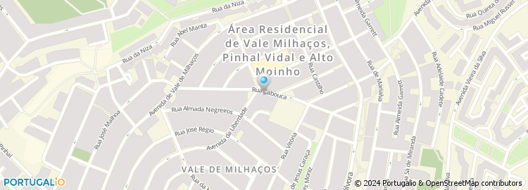 Mapa de Rua da Cabouca