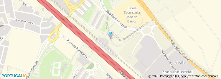 Mapa de Rua da Estação