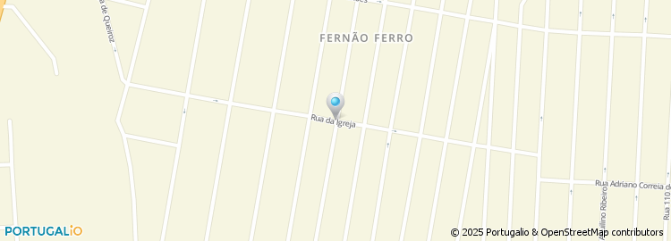 Mapa de Rua da Igreja