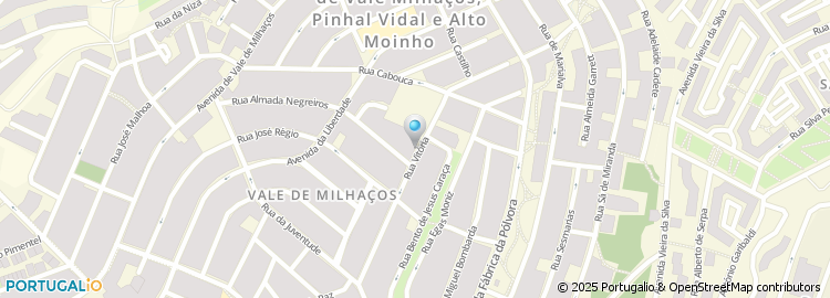 Mapa de Rua da Vitória