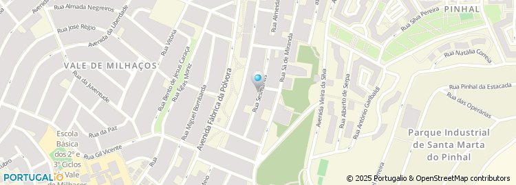 Mapa de Rua das Sesmarias
