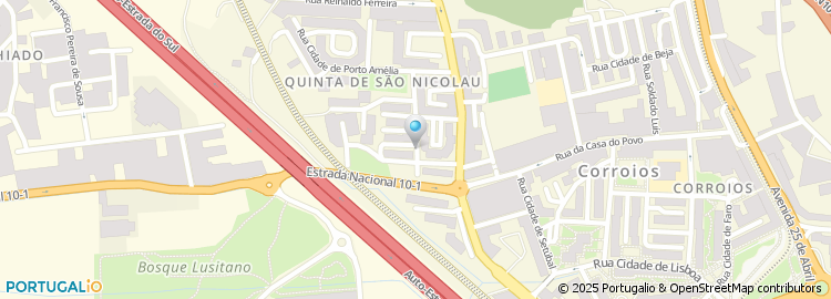 Mapa de Rua das Tulipas