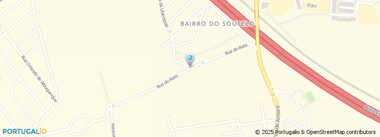 Mapa de Rua do Rato