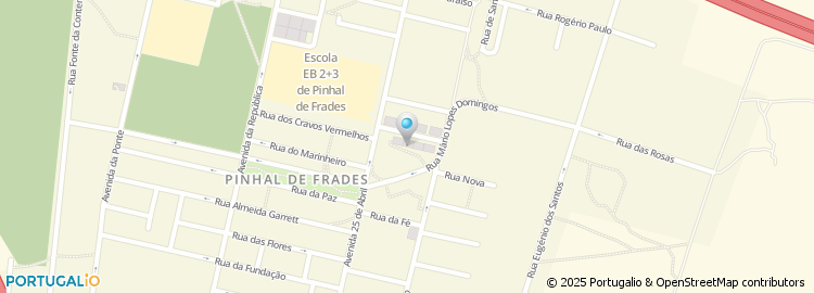 Mapa de Rua Doutor Raúl Machado