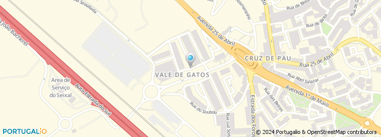Mapa de Rua Ermelinda Belo