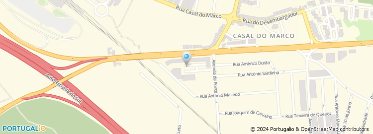Mapa de Rua Fernando Reis