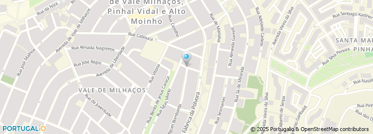 Mapa de Rua Gama Pinto