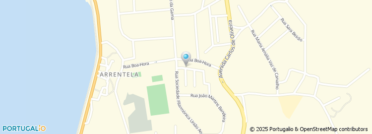 Mapa de Rua João Gil