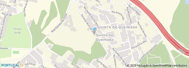 Mapa de Rua Jorge Brum do Canto