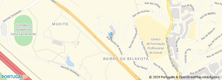 Mapa de Rua José Craveirinha