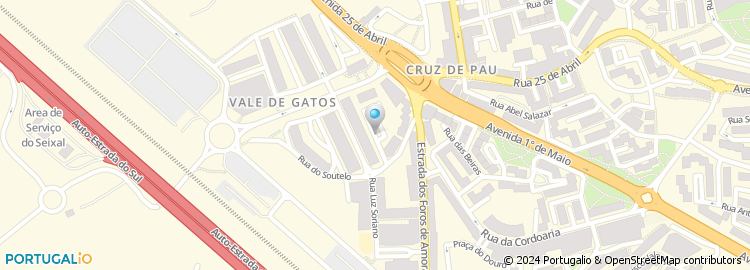 Mapa de Rua José da Silva Ribeiro