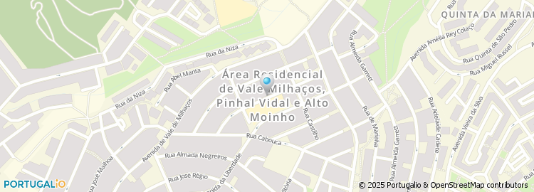 Mapa de Rua Luís de Camões
