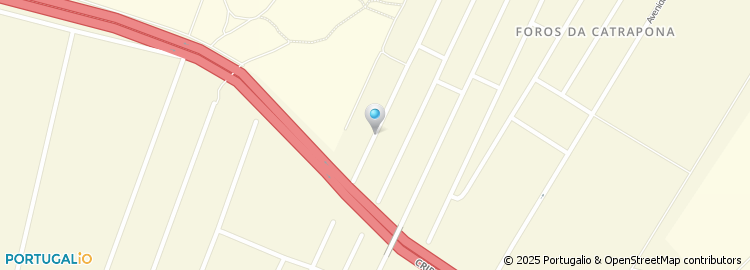 Mapa de Rua Maria de Lurdes Braamcamp