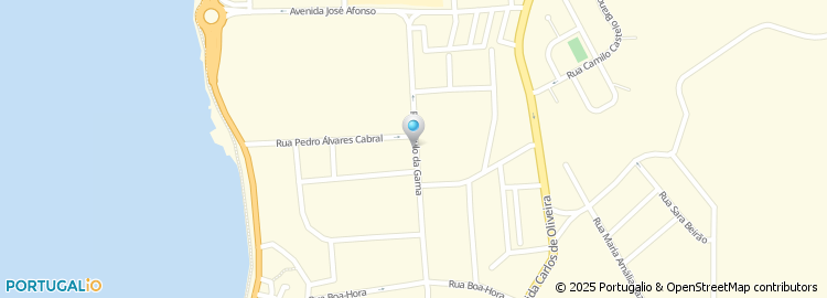 Mapa de Rua Paulo da Gama