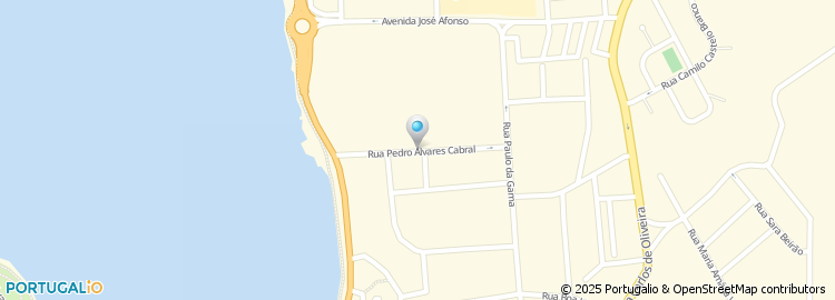 Mapa de Rua Pedro Álvares Cabral