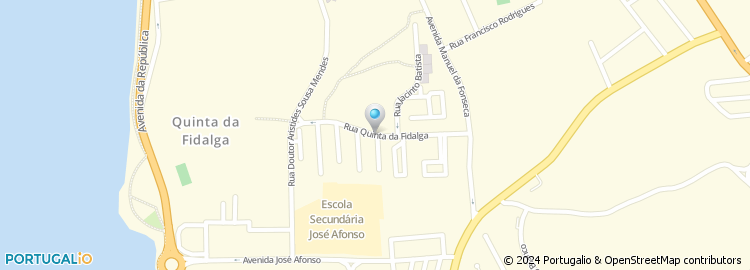 Mapa de Rua Quinta da Fidalga