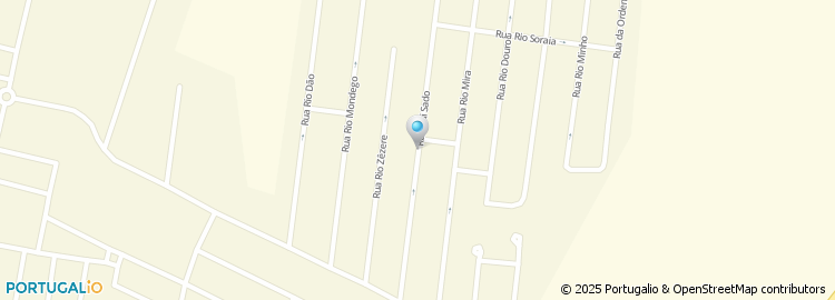 Mapa de Rua Rio Sado