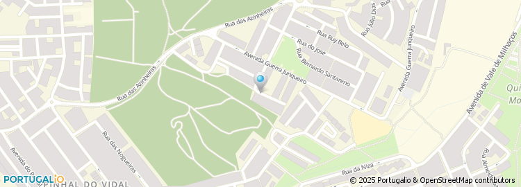 Mapa de Rua Rui Luís Gomes