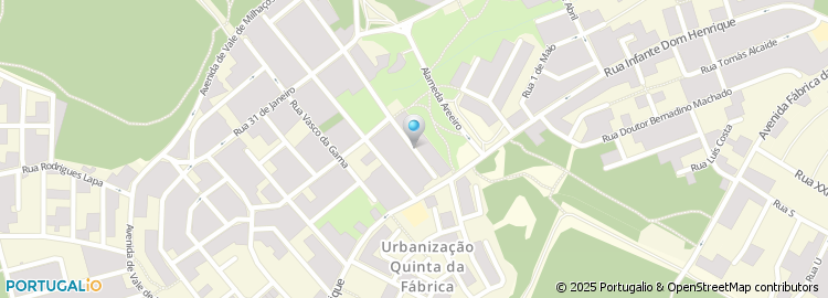 Mapa de Rua Sacadura Cabral
