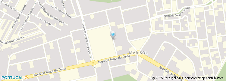 Mapa de Rua Santa Rita Pintor