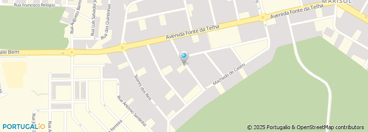 Mapa de Rua Teixeira Lopes