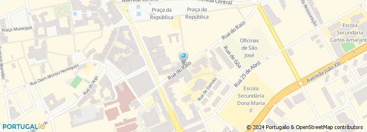 Mapa de Serino Hotéis, Lda