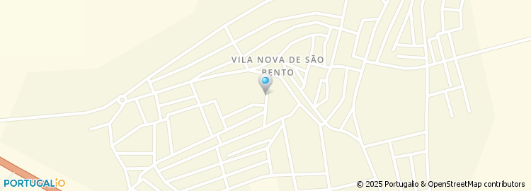 Mapa de Rua Barranco dos Homens